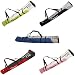 For all carving, racing and all-mountain skiing equipment incl. poles. Heavy duty ski bag. Extremely strong no.10 two-way zip. Ventilation eyelet, compression strap with quick release buckle fastening. Long, adjustable shoulder strap with padding. Area around ski bindings foam padded, cut-resistant fabric. Material Polyester 600, double PU coated, taped seams. 10 mm PU foam, fibreglass film.