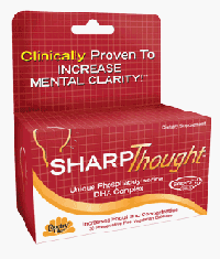 Sharp Thought with Phosphatidylserine and DHA Gluten-Free - 30 - VegCap