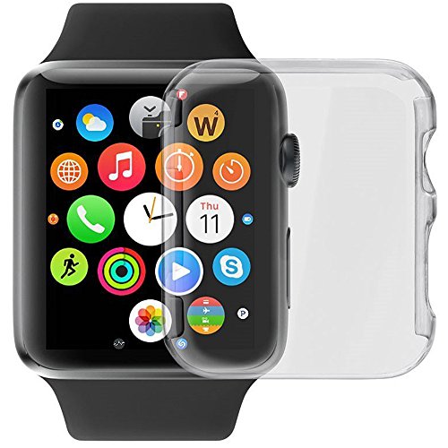Apple watch case, luvvitt [super easy] built-in screen protector …