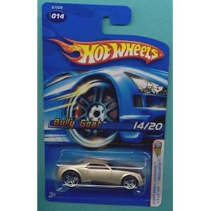 Mattel Hot Wheels 2005 1:64 Scale Gold Bully Goat Die Cast Car #014