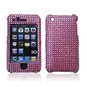 iPhone 3G & 3GS Rhinestone Case - Pink Crystal