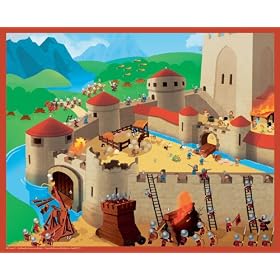 MB Puzzles - 31059 - Puzzle - C'est Pas Sorcier - 100 pi�ces - Le Ch�teau Fort