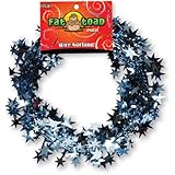 Axiom International 347GAR-46 Wire Garland, 25-Feet, Light Blue Stars