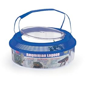 Lee S Aquarium Pet 20120 Amphibian Lagoon with Lid