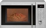 LUXUS EDELSTAHL 800 WATT MIKROWELLE MIT 1000 WATT GRILL FUNKTION (20 LITER GARRAUM, 8 AUTOMATIKPROGRAMME, 95 MINUTEN TIMER, EASY TRONIC, DIGITAL UHR) NEU + OVP