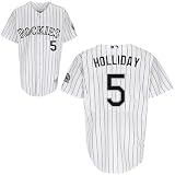 Colorado Rockies Authentic Matt Holliday Home Jersey at Majestic