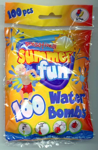 Childrens Toyshop  Toys : 100 Water Bombs plus Filler Adaptor
