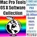 Mac Pro Tools OS X software collection 2-disks DVD set, ver. 2009