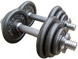 ScSPORTS 20 KG SET MIT HAMMERSCHLAG PD-01249 - 