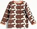 Smafolk Dänemark Shirt Langarmshirt Hippos braun / orange, Öko Tex Standard 100