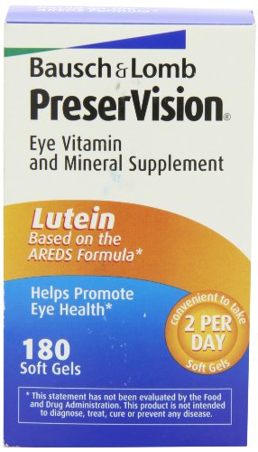 Bausch & lomb preservision eye vitamin and mineral supplement…
