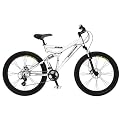 Men's Mongoose Status Dual Suspension Bike - Silver (26")