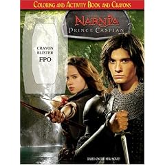 Prince Caspian: Coloring and Activity Book and Crayons (Narnia)