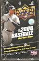 2008 Upper Deck Baseball Factory Sealed HOBBY Box (Series 1) - 2 Memorabilia Cards & 1 Autographed Card Per Box
