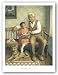 Visiting Grandpa by Tim Ashkar 28x22 Art Print Poster