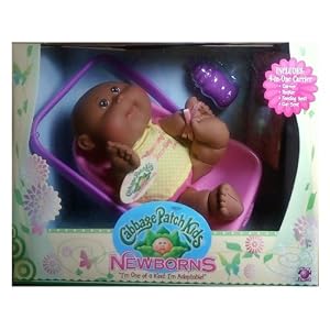 Cabbage Patch Kids Doll Newborns with 4-in-One Carrier: Carrier, Rocker, Feeding Seat and... by Cabbage Patch Kids