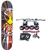ALIEN WORKSHOP COMPLETE Skateboard ROB DYRDEK FLASHMOB 7.75in