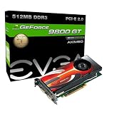EVGA 512-P3-N978-AR e-GeForce 9800 GT Akimbo Edition 512MB DDR3 PCI-E 2.0 Graphics Card