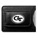 Georgia Tech New Leather Money Clip Wallet