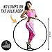 Stronger Weighted Hula Hoop ✦ Best Home Exercise Equipment for Men & Women ✦ Improve Stamina & Build Lean Muscle At Home or On The Go!