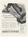 1949 Jennison-Wright Kreolite Wood Floor Winged Feet Print Ad