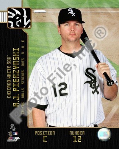 A.J. Pierzynski 2008 Studio Art Poster PRINT Unknown 8x10