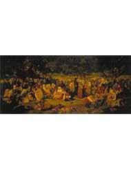 Home: Perfect Effect Canvas ,the Amazing Art Decorative Canvas Prints Of Oil Painting Pierre Charles Poussin Pardon Day In Brittany , 20 X 45 Inch / 51 X 113 Cm Is Best For Bedroom Gallery Art And Home Decor And Gifts - GaryBrown