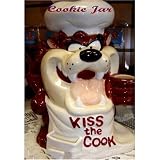 TAZ CHEF COOKIE JAR, CANISTER COOKIE JAR.COLLECTABLE ITEM