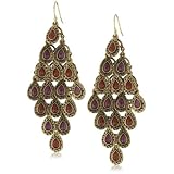 Lucky Brand Havana Gold-Tone Set Stone Chandel