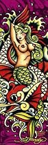 Posters: Ed Hardy Midi Poster - Mermaid (36 x 12 inches)
