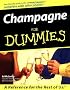 Champagne For Dummies