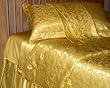 SilkNOW 100% Pure Silk Comforter Set King Golden Yellow