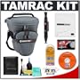 Tamrac 515 Compact Zoom Pak Digital SLR Camera Bag Holster Case (Gray) + Accessory Kit for Canon Rebel T3, T3i, T1i, T2i, EOS 60D, 5D, 7D, Nikon D3000, D3100, D5000, D5100, D7000, D300s, Olympus Evolt E-5, E-30, E-620 & Sony Alpha A560, A580, A33, A35, A55