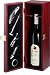 6 teiliges Weinset in Holzschatulle - Sommelier Set