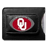 Oklahoma Sooners NCAA Football Card/Money Clip Holder (Leather)