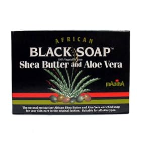 African Black Soap Shea Butter and Aloe Vera