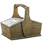VINTAGE N�HK�STCHEN N�HKASTEN HENKEL-KORB BOX ALT-HOLZ