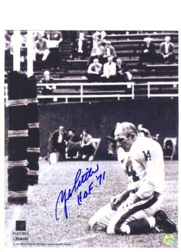 Y.A. Tittle New York Giants 16x20 Photo Inscribed 