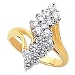 14K Yellow Gold Diamond Ring - 1.12 Ct.