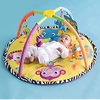 Infantino Twist and Fold Activity Gym and Play Mat - Baby Animals