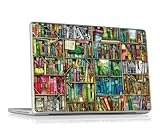 GelaSkins - Skin pour MacBook Pro Unibody 17" - Bookshelf (Import Royaume Uni)