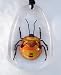 Clear Flower Bug Pendant