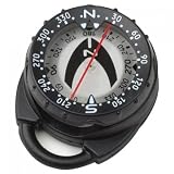 New Oceanic Clip Mount Swiv Scuba Diving Compass