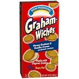 NewMorningGraham-Wiches,HoneyGraham&VanillaCremeSandwichCookies,12-OunceBox