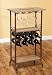 Wooden 8-Bottle Holder Wine Bar