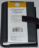 DayRunner 6-ring Gray Broadcloth 3x5 Organizer Agenda
