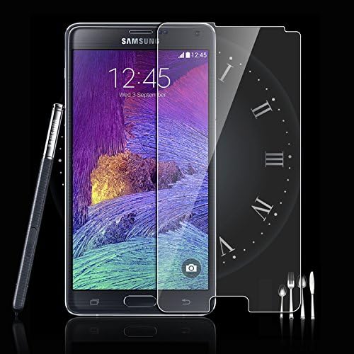 LevinTM Note 4 Tempered Glass Screen Protector 2.5D Premium 0.33mm HD Clear Tempered Glass Screen Protector Anti-Scratch, Anti-Fingerprint, Bubble Free, Explosion-Proof and Pressure-Resistant Function (note 4)(Display Screen Only)