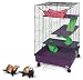 Super Pet My First Home Deluxe Multi-Level Pet Home with Casters