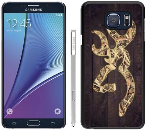 Samsung Galaxy Note 5 Case,Camo Browning Logo Black Samsung Galaxy Note 5 Phone Case CHG CASE by CHG CASE