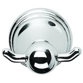 Croydex Westminster Robe Hook, Chrome